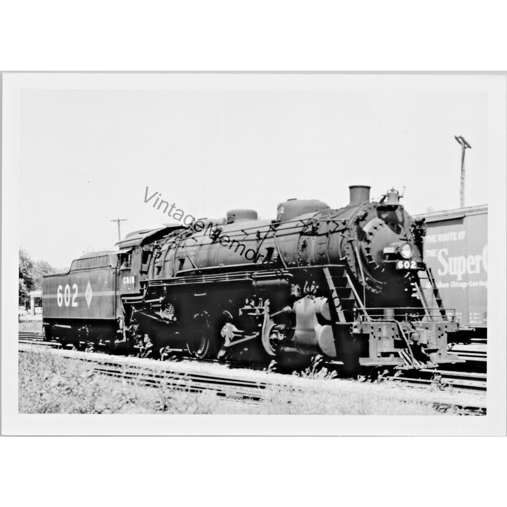 Vintage‎ Chicago & Illinois, Midland -C IM 602 Steam Locomotive T3-312